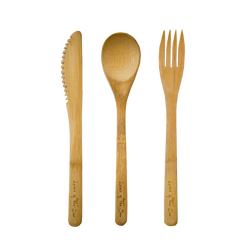 Bamboo Cutlery Set - Lovers of The Sea