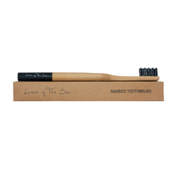 Bamboo Toothbrush - Black - Lovers of The Sea