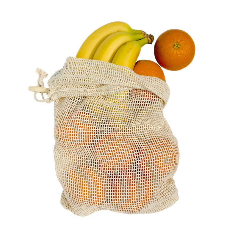 Reusable Produce Bags, Organic Cotton (Pack of 5) - Lovers of The Sea