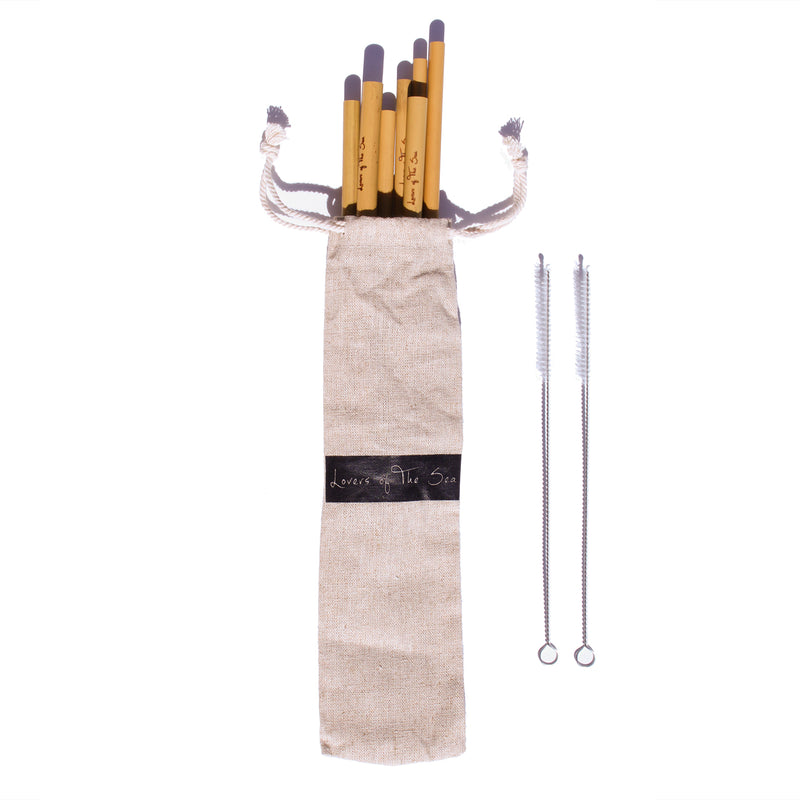Bamboo Straws - Lovers of The Sea