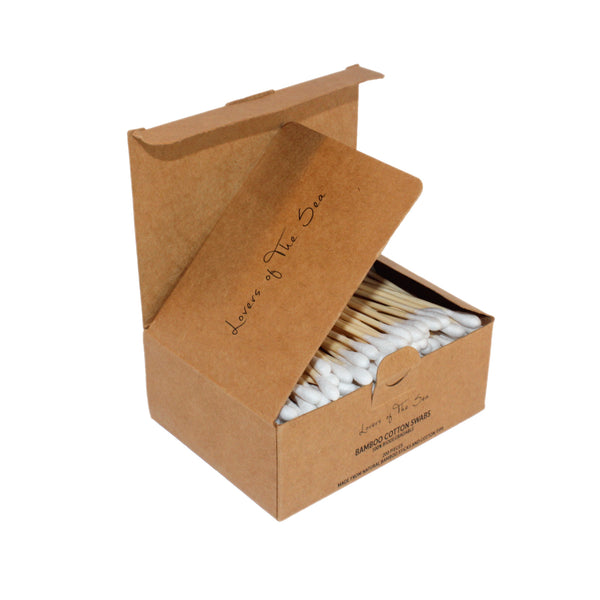 Bamboo Cotton Swabs (200 Pieces) - Lovers of The Sea