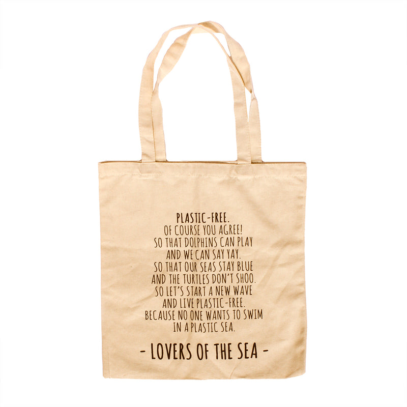 Tote Bag: "A Poem For The Sea" - Lovers of The Sea
